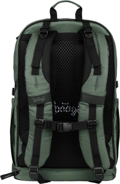 Baagl Set 3 Cubic Grove: zaino, astuccio, sacca