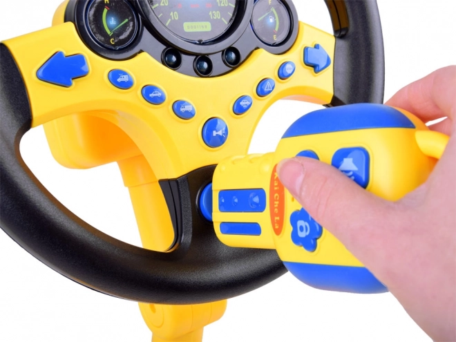 Interactive Steering Wheel Set With Sounds