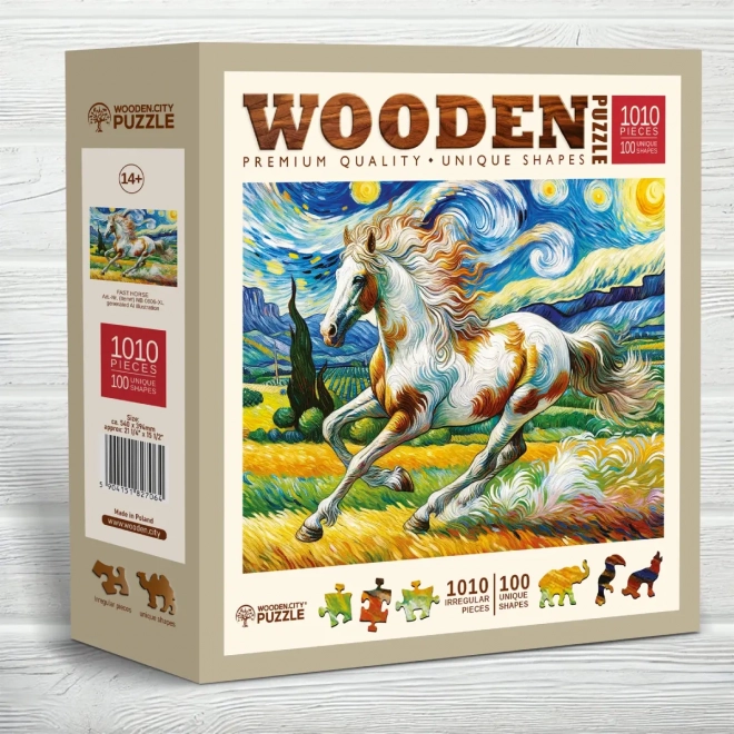 Wooden Horse Puzzle