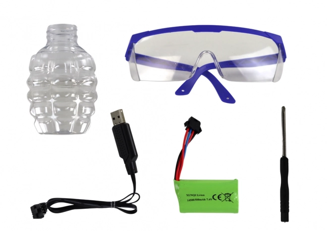 Electric Scopes with Red Graphite Water Balls