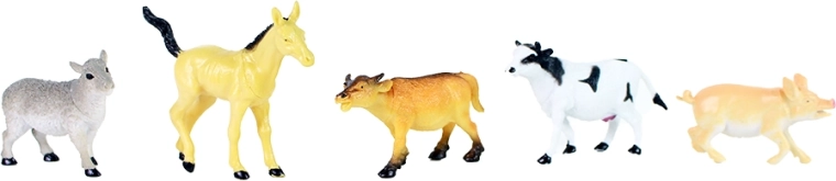 Realistic figurines for learning and play