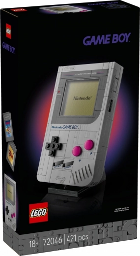 lego nintendo game boy – modello da collezione per adulti