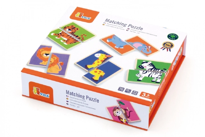 Wooden Animal Puzzle for Kids