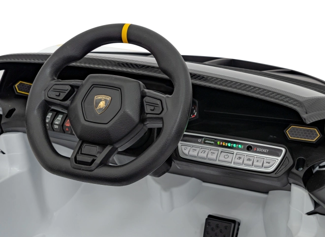 Pojazd Lamborghini Invencible biely