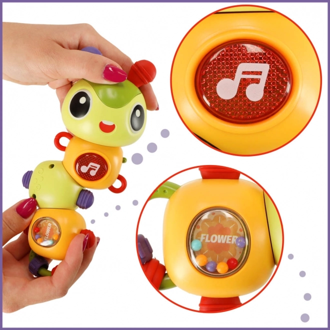 Electronic Caterpillar Music Toy with Lights