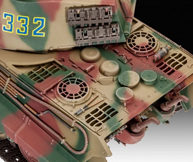 Model of German Heavy Tank Tiger II Henschel Turret