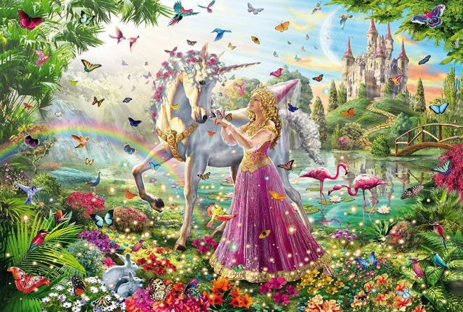 Fairy in the Magical Forest Puzzle 200 Pieces