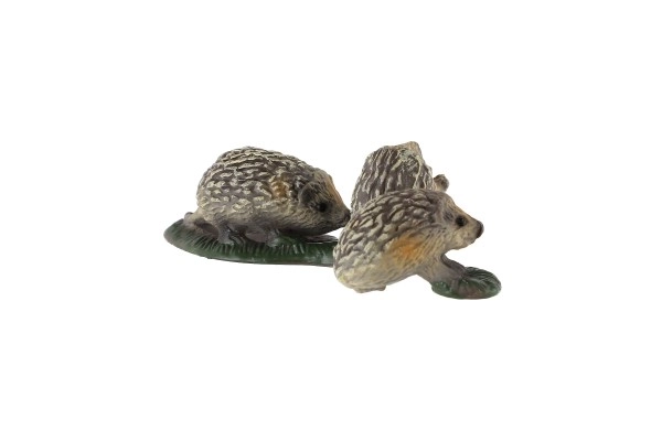 Western Hedgehog Mother and Babies Animal Set