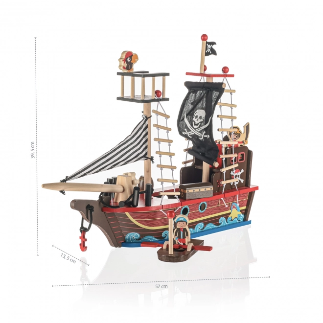 Wooden Pirate Ship