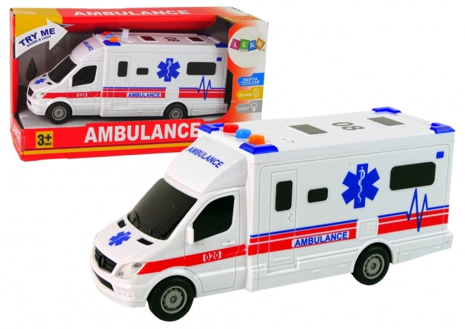 Medical Emergency Toy Ambulance with Lights and Sound