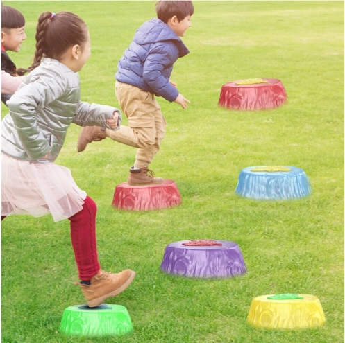 Sentier sensoriel lumineux - pierres pour l'entraînement à l'équilibre