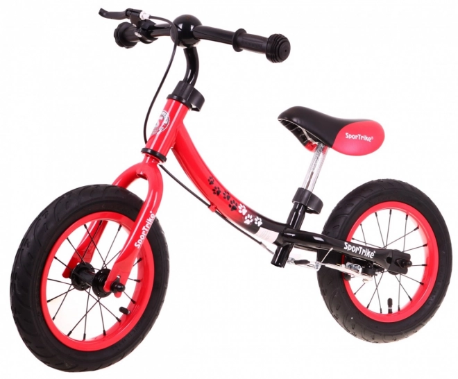 Children's Balance Bike Boomerang SporTrike Red