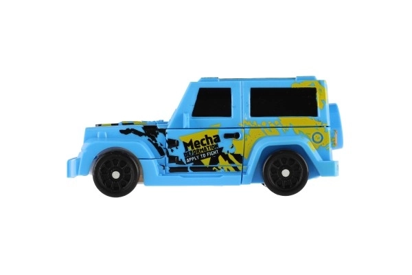 Transforming Robot and Car Toy - Blue