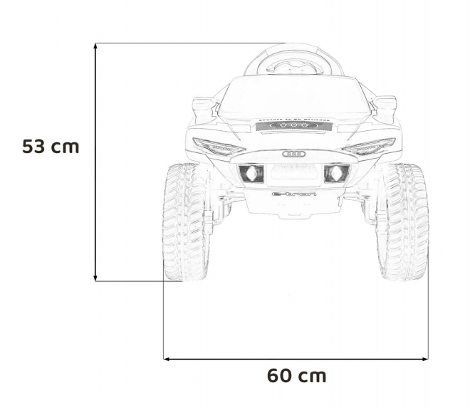 Audi RSQ E-TRON vehicle Gray