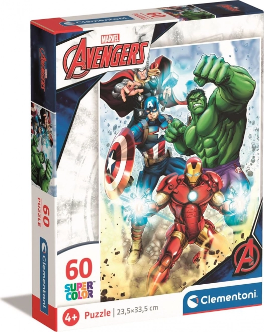 Marvel Avengers Puzzle 60 Pieces by Clementoni