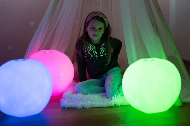 Illuminating LED Beach Ball