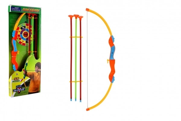 Toy Bow and Arrow Set with Suction Cup Arrows