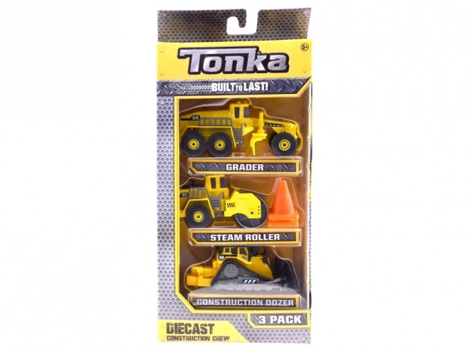 Construction Machines Tonka Vehicles Set