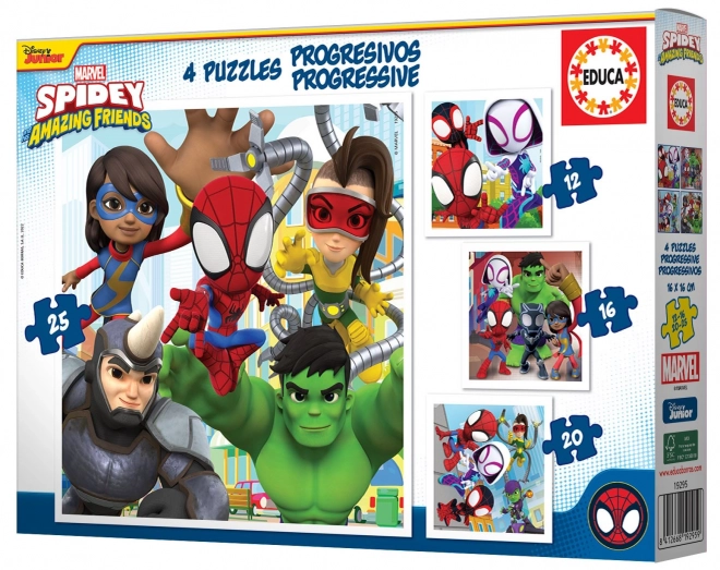 Educa Puzzle Spidey and His Amazing Friends Set