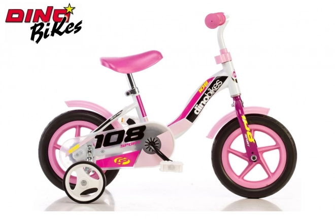 Pink Children's Bicycle by Dino Bikes