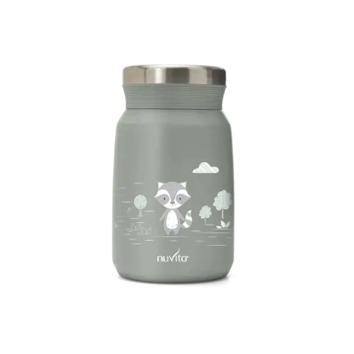 Insulated Stainless Steel Thermos - Sage Green