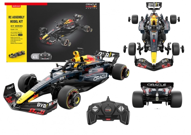 Remote Control Red Bull F1 Race Car Building Set