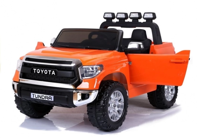 Battery Operated Orange Toyota Tundra Ride-On Car