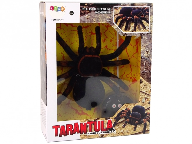 Dálkově ovládaný pavouk Tarantula Black R/C