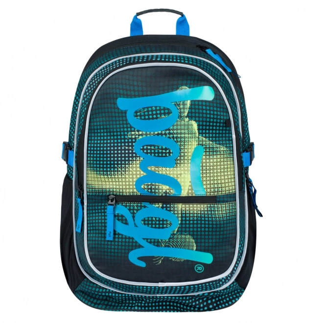 Baagl 3 Set Core Football Player: Backpack, Pencil Case, Shoe Bag