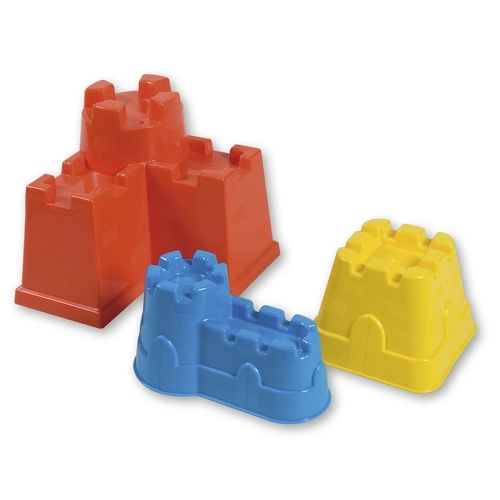 Sand Molds Set - Castles, Assorted Colors