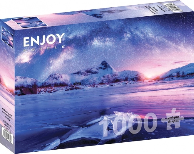 Enjoy Puzzle Milky Way Over Lofoten, Norway 1000 Pieces