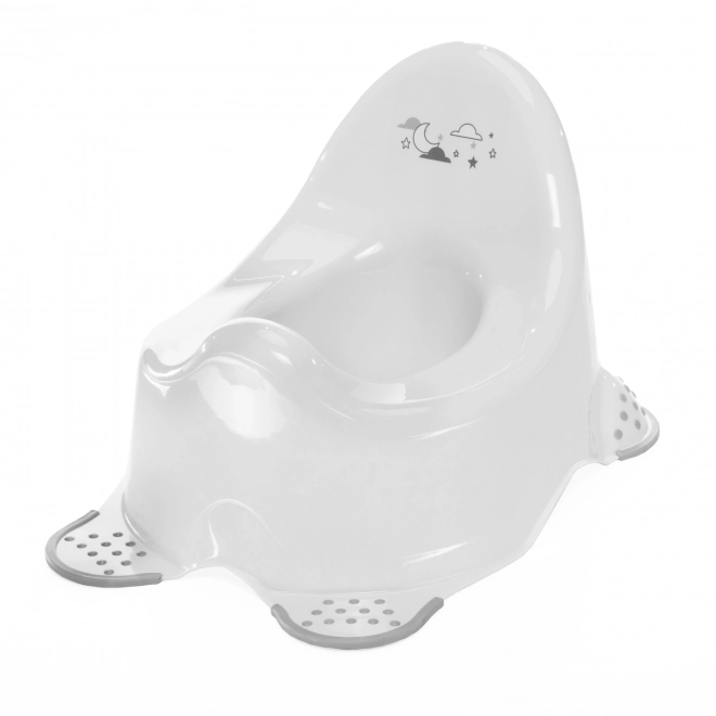 Children's Potty Moon White