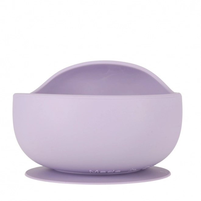 Silicone Dinnerware Set For Infants And Toddlers - Purple