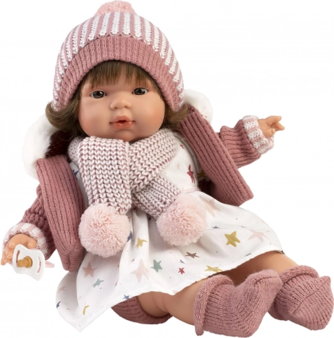 Llorens Lola realistic doll with sounds and soft body