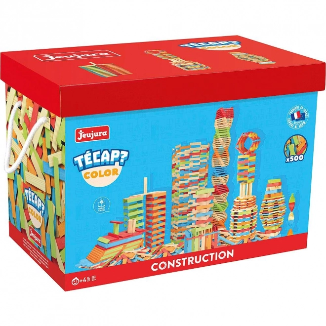 Jeujura wooden building blocks set