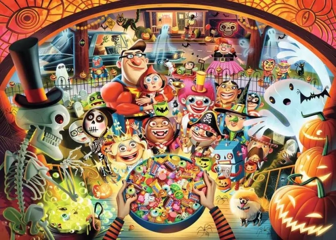 Puzzle Halloween Ravensburger 1000 pezzi
