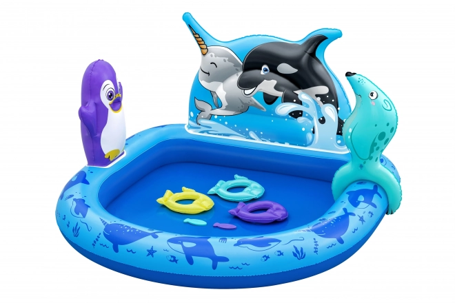 Inflatable Adventure Playground Pool Sea Expedition for Kids 2+