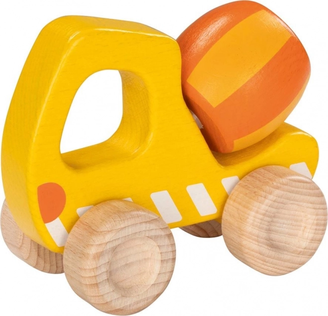 Wooden Concrete Mixer Toy