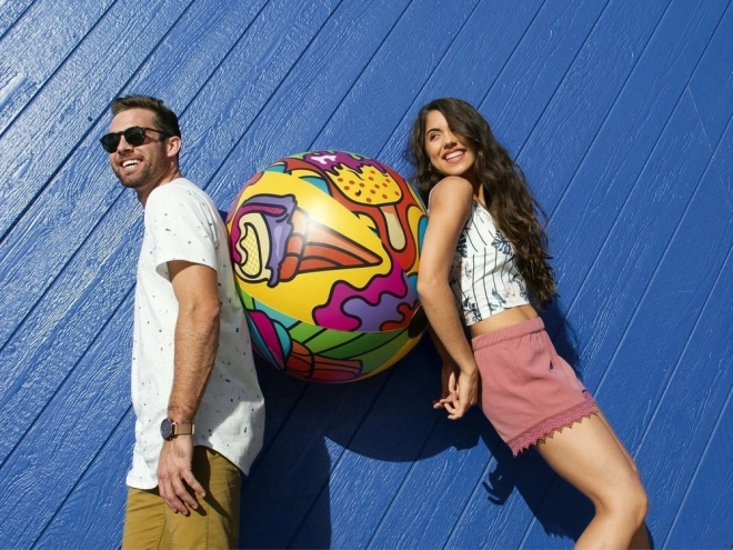 Inflatable Beach Ball Multicolor 91 cm