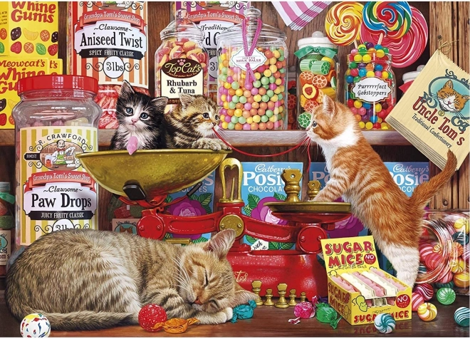 Gibsons Puzzle Candy Paws and Sugar Mice 1000 Pieces