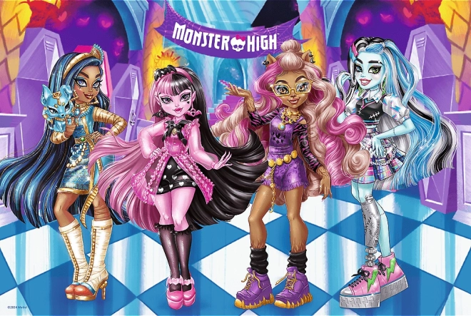 Scary Friends Monster High Puzzle