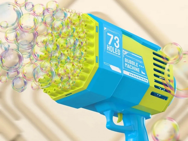 Soap Bubble Bazooka Toy – blue