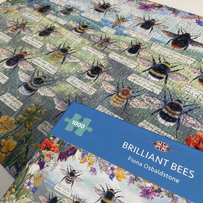  Brilliant Bees 1000 Piece Puzzle