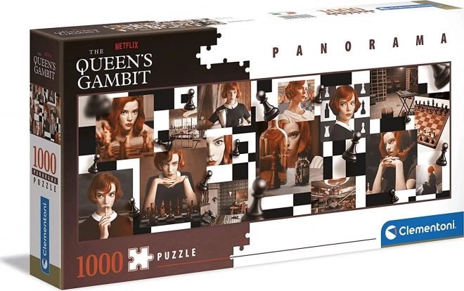 Clementoni Panoramic Puzzle Netflix The Queen's Gambit 1000 Pieces