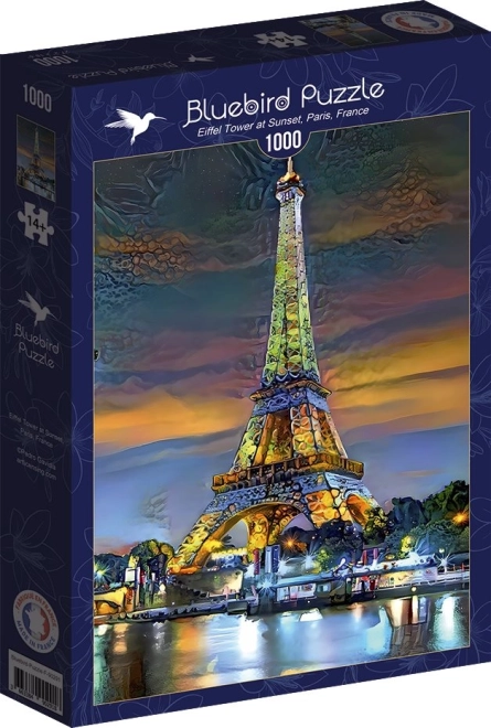 Eiffel Tower at Sunset Puzzle 1000 Pieces