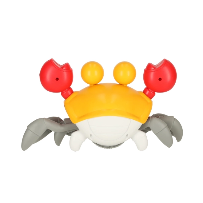 Interactive Crawling Crab Toy with Sound – Orange