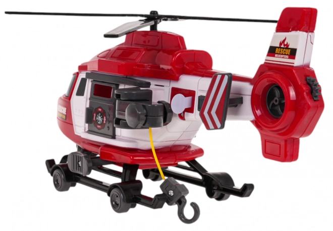 Rescue Helicopter Fire Brigade Toy