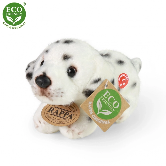 Lying Plush Dog with Sound Eco-friendly