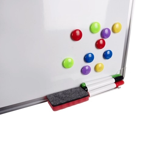 Magnetic Dry Erase Board 90x60cm with Markers and Magnets