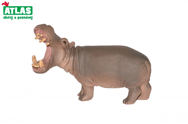 Hand-painted Hippo Figurine